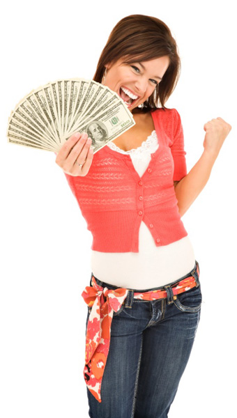 happy-money-woman